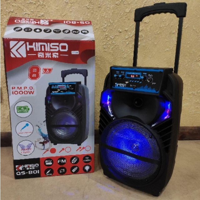 KIMISO QS801 Karaoke Multimedia Speaker System PC/PS4/Xbox/TV/Smartphone/Tablet/Music Player