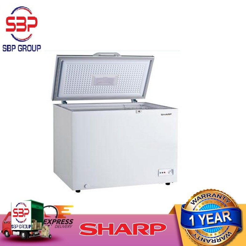 Sharp Chest Freezer 310l Peti Ais Sejuk Beku