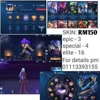 Buy Urgent Account Mobile Legend Murah Available Seetracker Malaysia