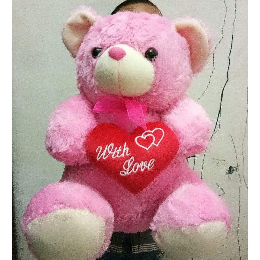 teddy bear pink jumbo