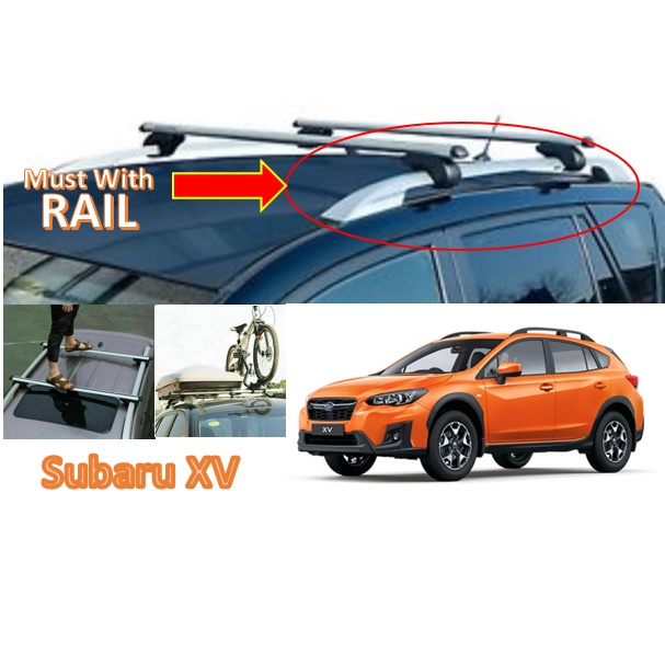 Subaru XV New Aluminium universal roof carrier Cross Bar Roof Rack Bar Roof Carrier Luggage Carrier