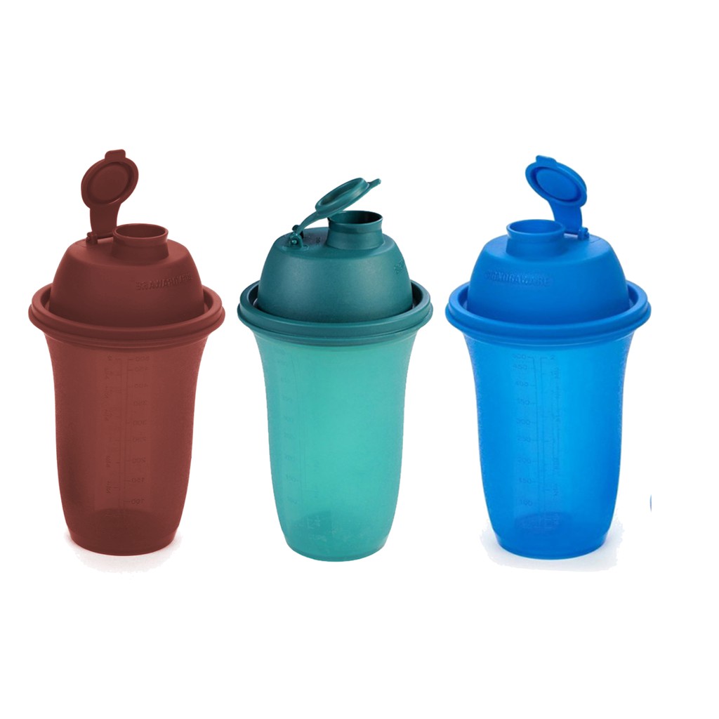 Tupperware Green Quick Shake for Mixing Blending Shaking