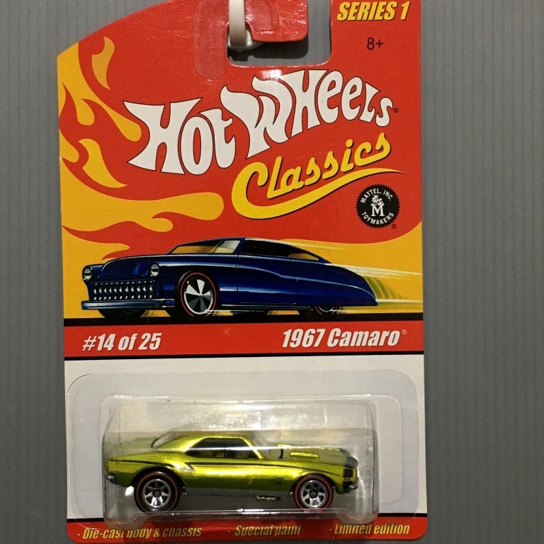 hot wheels 1967 camaro