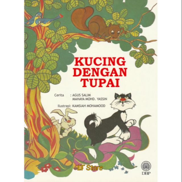 Buku Cerita - Kucing Dengan Tupai