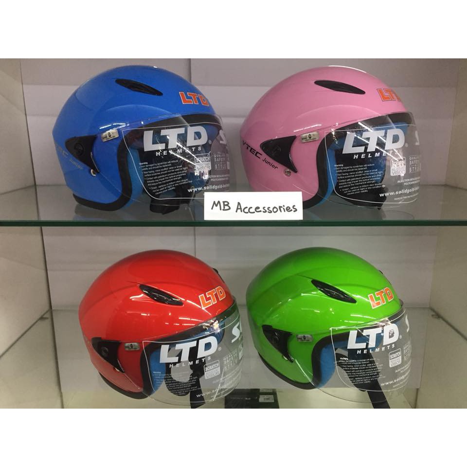 CHILDREN HELMET | KIDS HELMET - LTD VTEC JUNIOR HELMET | Shopee Malaysia