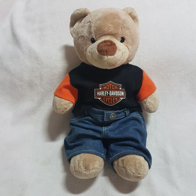 harley davidson stuffed bear