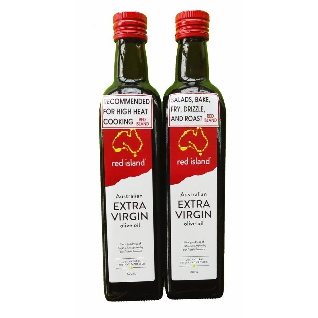 (Ready Stock )Red Island Extra Virgin Olive Oil (Promo Pack 500ml x 2) Expired 06 Dec 2023