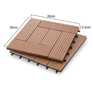 Floor Deck Wooden Floor DIY  Outdoor Flooring Deck Tile 