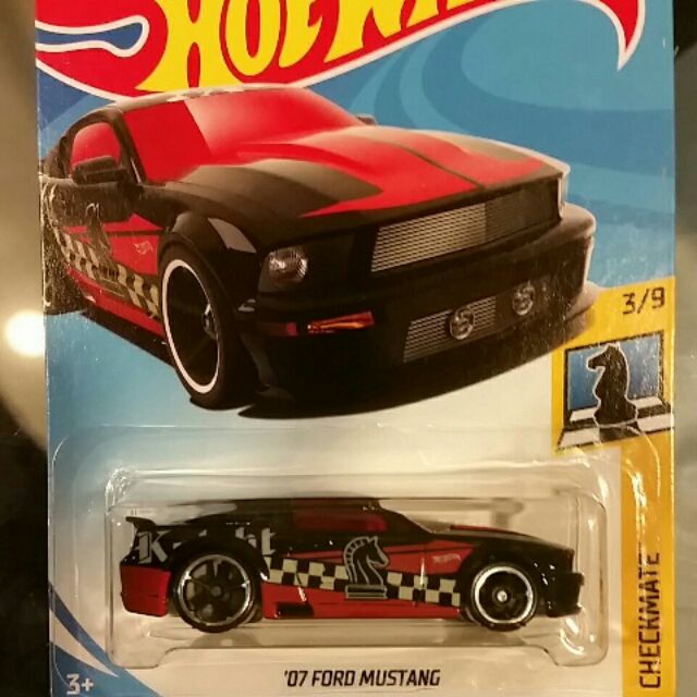 hot wheels 07 ford mustang checkmate