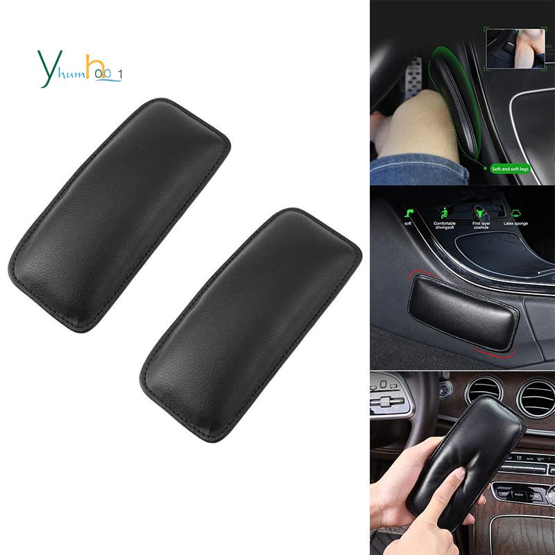 Universal Car Armrest Cushion Automotive Soft Leather Center Console Knee Pad Door Armrest Elbow Pad Comfort Pillow,2PCS