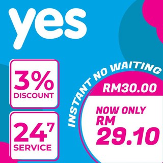 🏪JNE- YES 4G | TOP UP PIN | FAST & CONVENIENT |