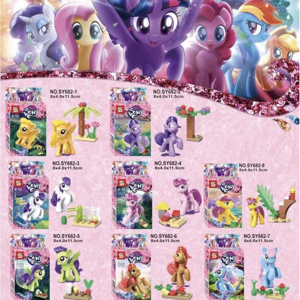 my little pony lego set