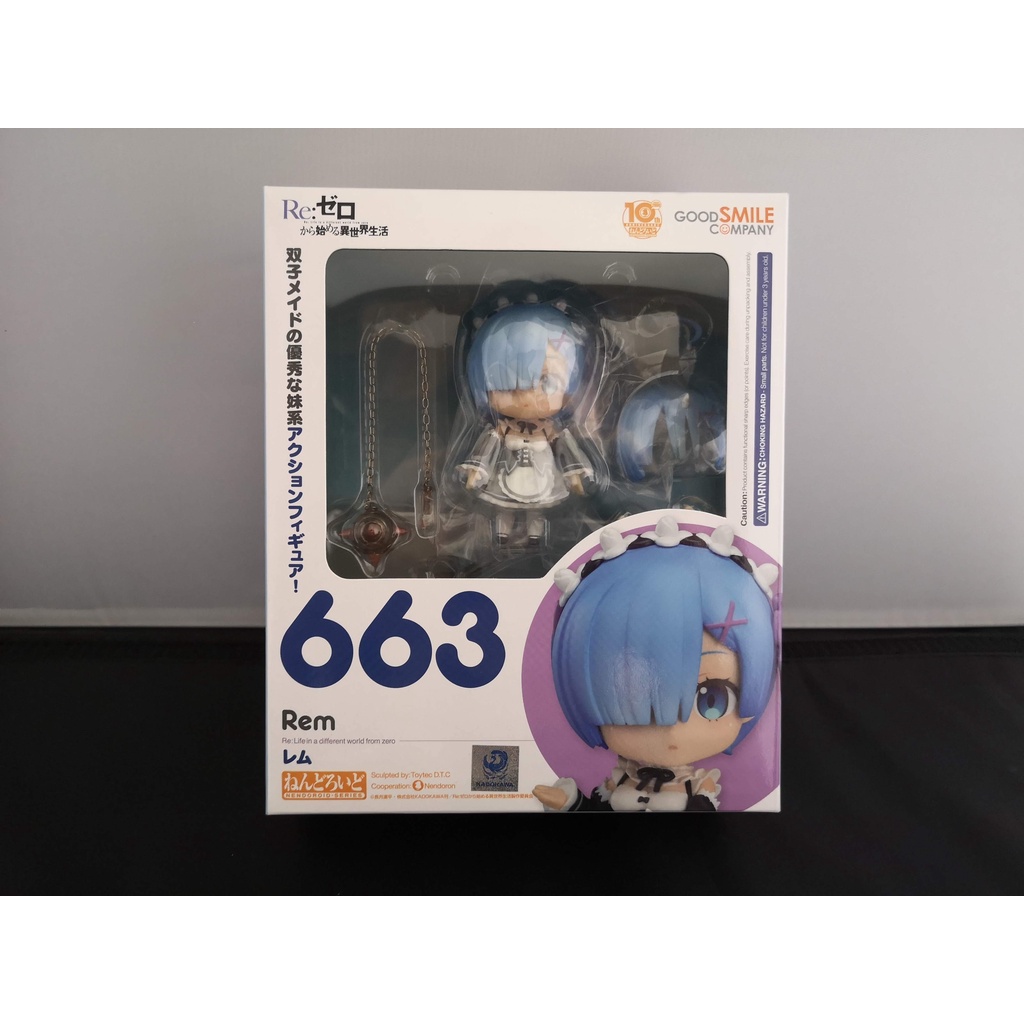 Nendoroid 663 Rem - Re:ZERO -Starting Life in Another World- | Shopee ...