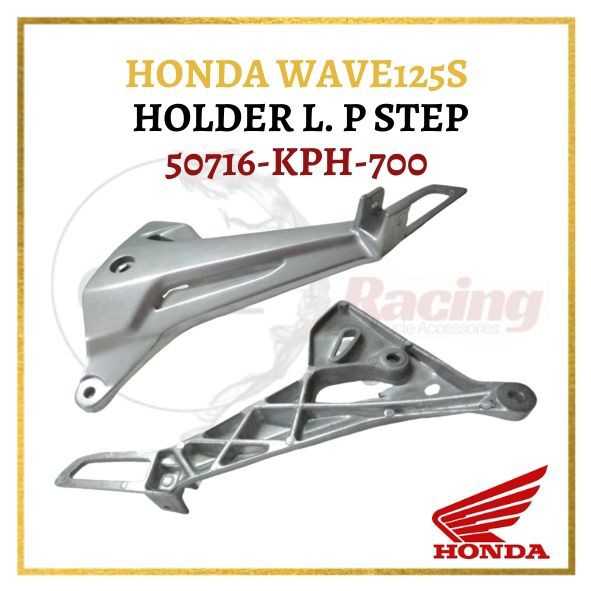 Honda Wave 125S Footrest Holder [Left] Pillion Step (Original) Shopee