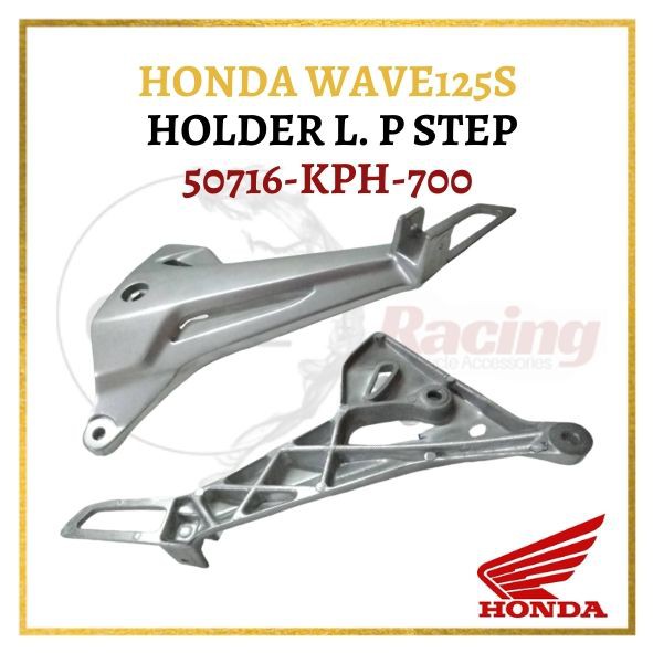 Honda Wave 125s Footrest Holder Left Pillion Step Original Shopee Malaysia 5334