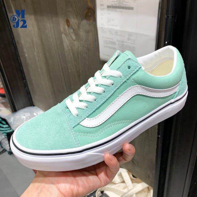 light green vans