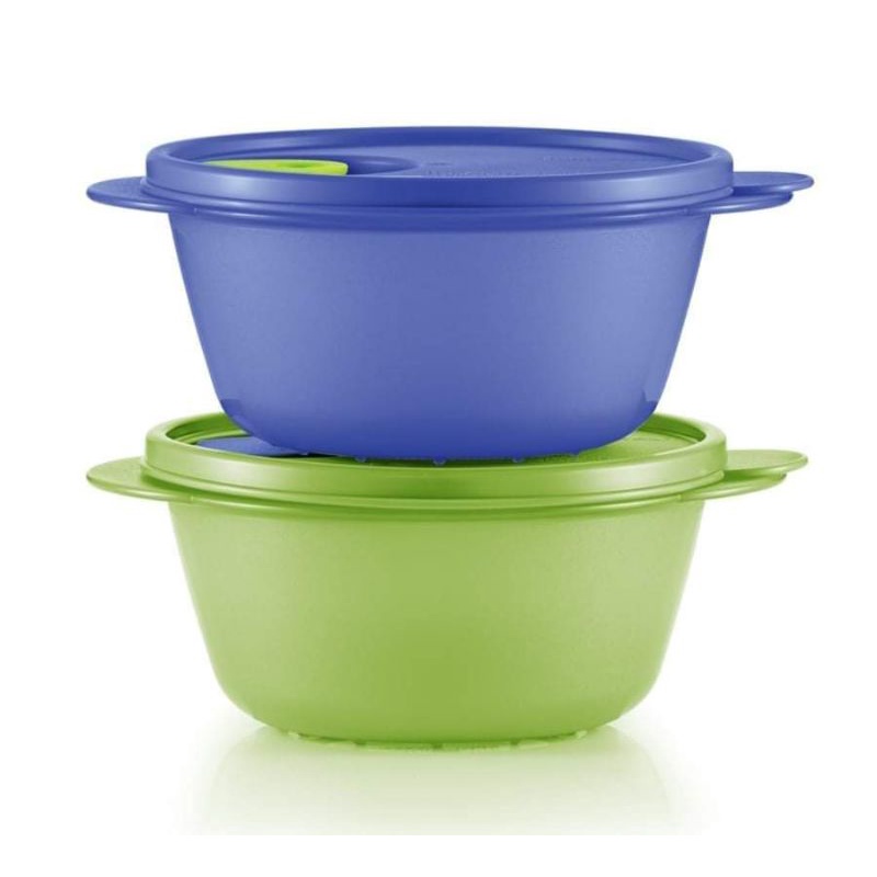 READY STOCK Tupperware  ❨1SET = 2PCS SET)CrystalWave Bowl 2pcs set 800ml × 2pcs