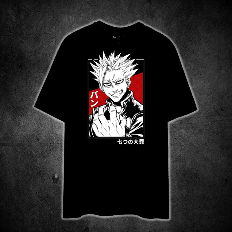 BAN THE SEVEN DEADLY SINS Printed t shirt unisex 100% cotton