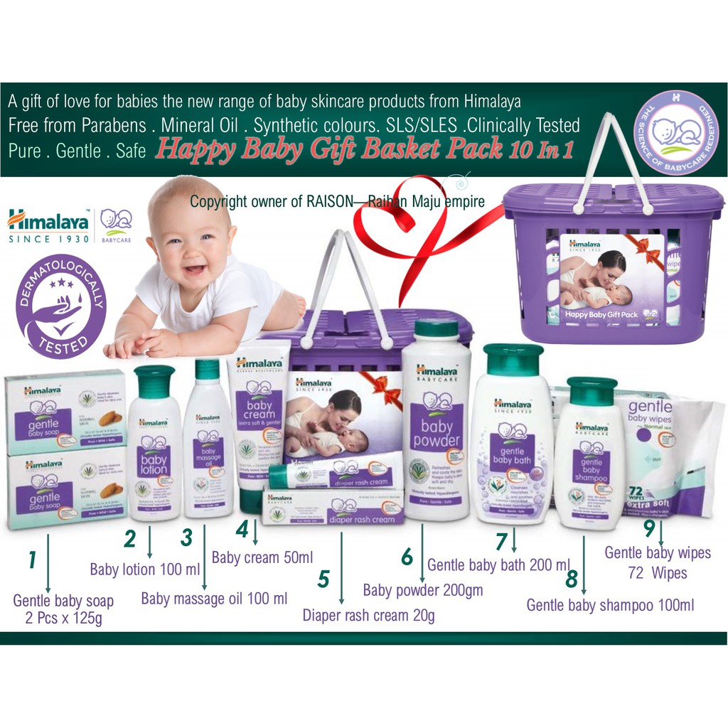 himalaya babycare gift pack 3