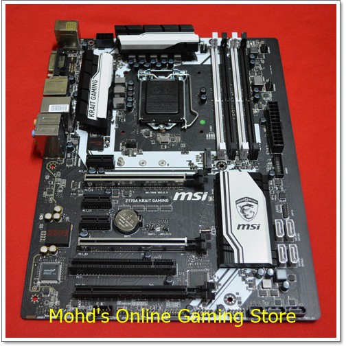 MSI Z170A KRAIT GAMING SOCKET 1151 MOTHERBOARD Shopee Malaysia