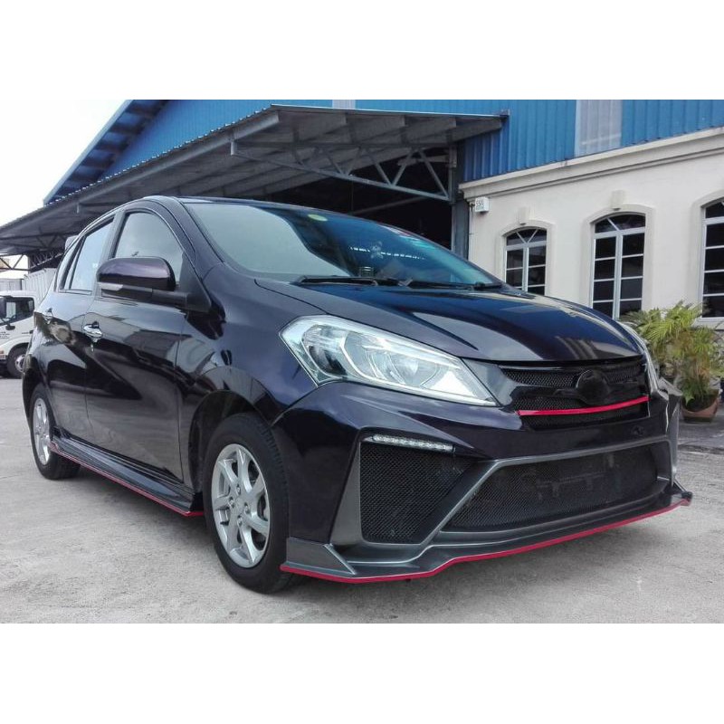 Perodua Myvi GEN 3 NEWEST EDITION Front & Rear GT Bumper Combo Set