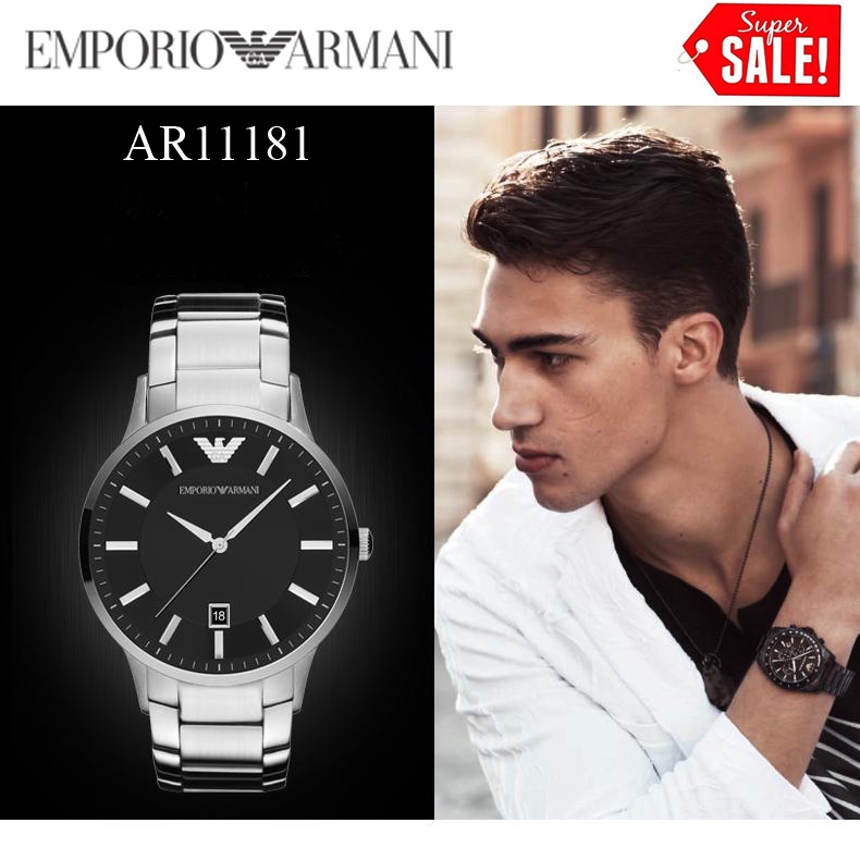 emporio armani belt watches