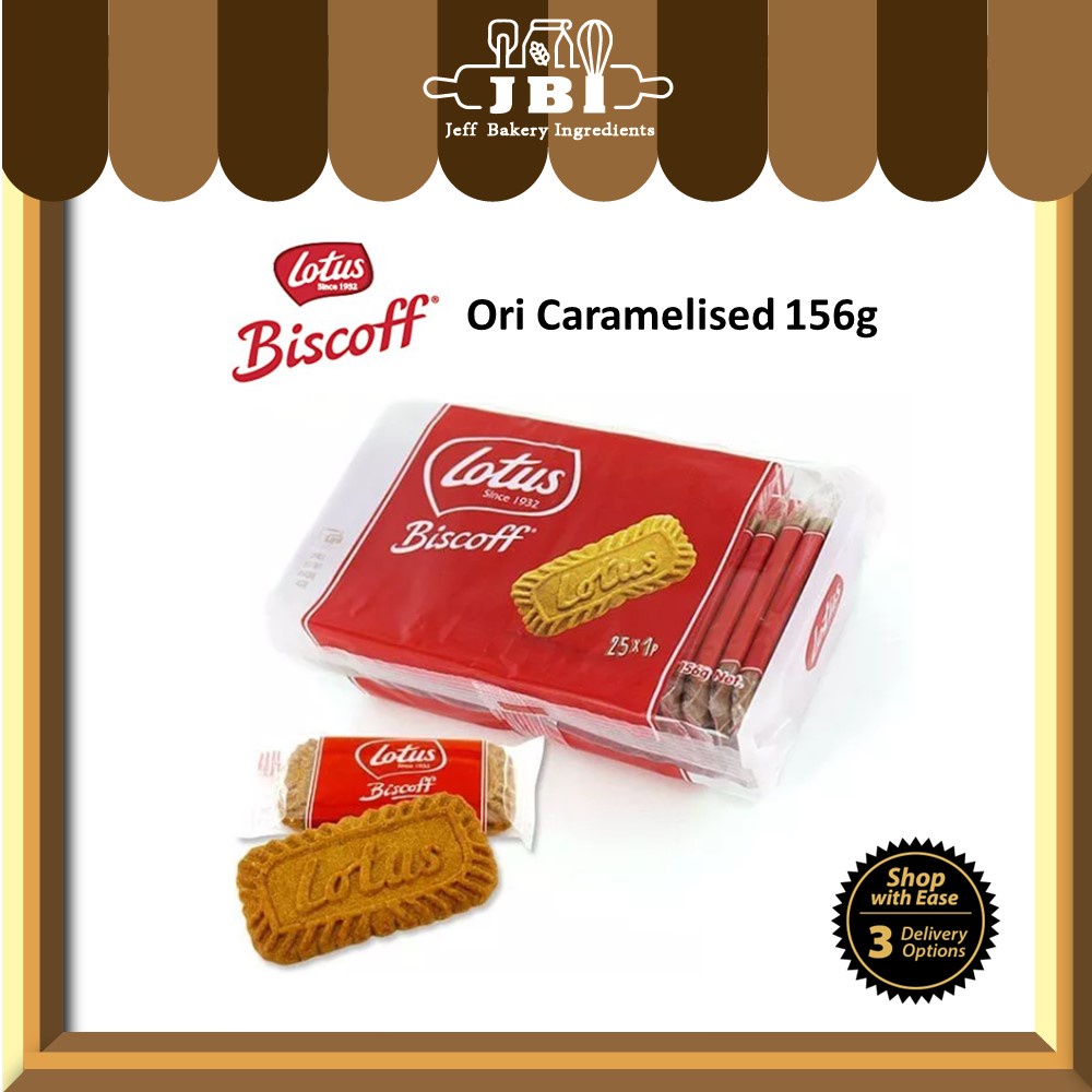 LOTUS BISCOFF Ori Caramelized Biscuit 156g