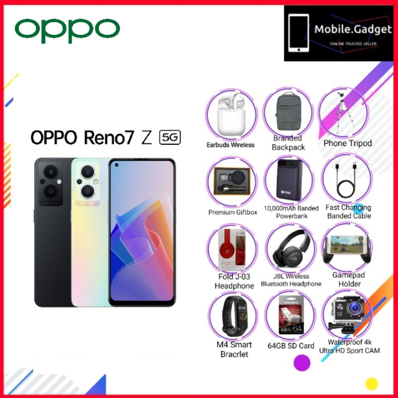 OPPO Reno 7Z 5G / A95 | 8GB (+5GB) RAM 128GB ROM | Shopee Malaysia