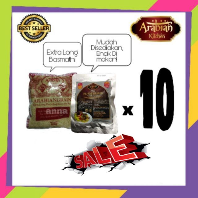 Buy 10 X Set Pes Nasi Arab Arabian Kitchen Yemeni Seetracker Malaysia