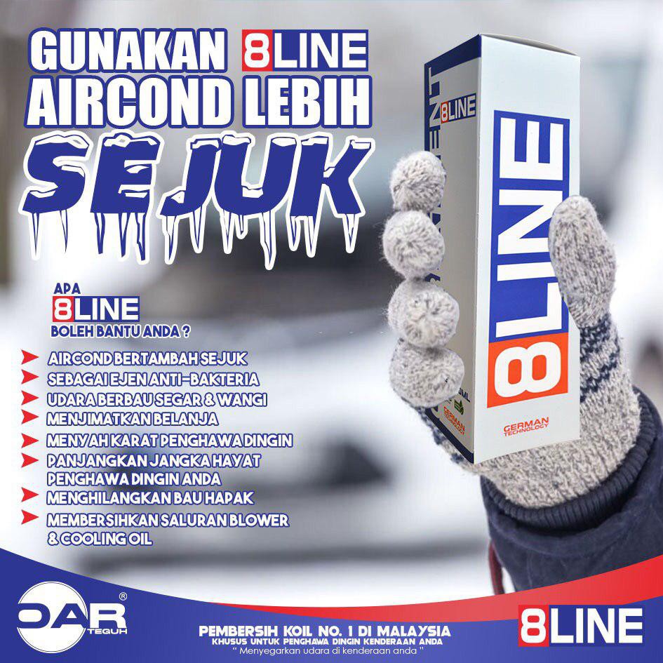 Buy Original 8 Line Aircond Coil Treatment Foam 8line Coil Cleaning Product Seetracker Malaysia
