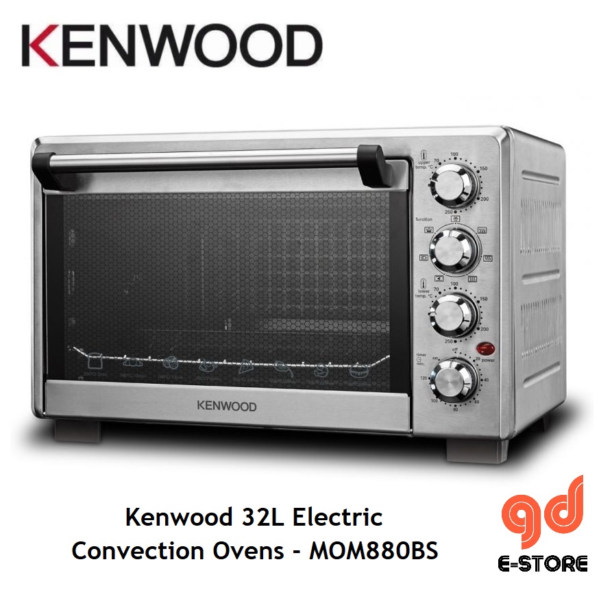 Kenwood MOM880BS 32L Stainless Steel Electric Oven