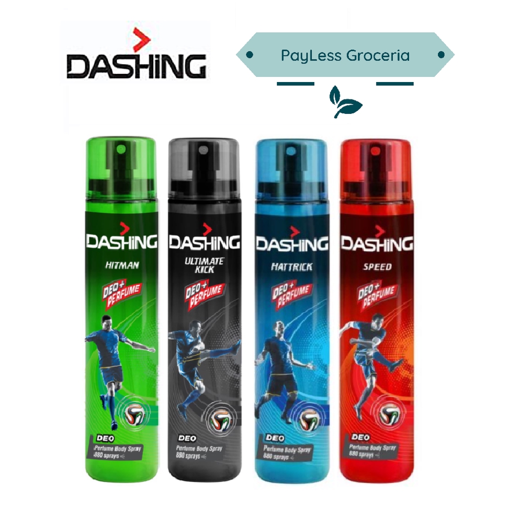 Dashing deodorant