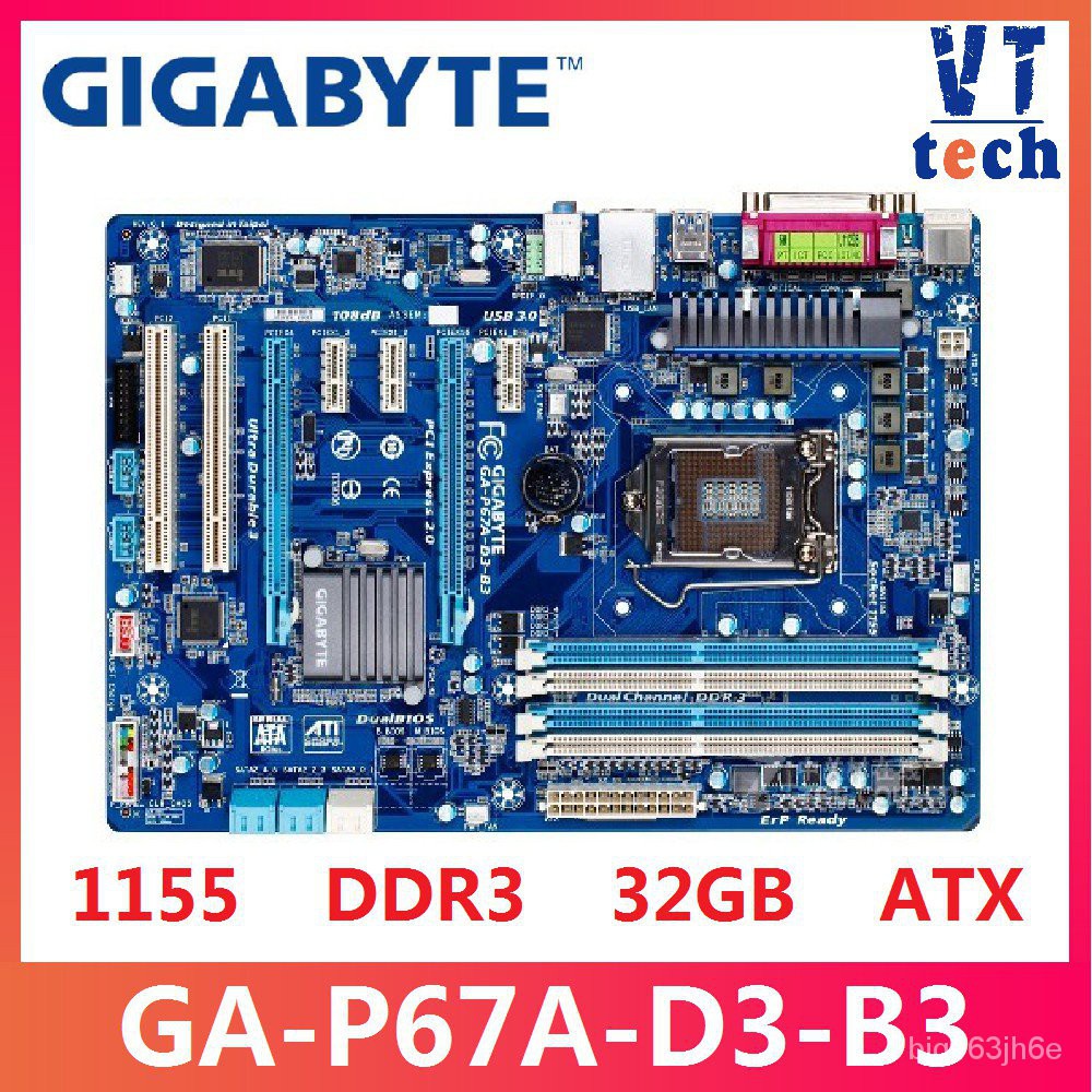 Gigabyte ga p67a d3 b3 схема подключения