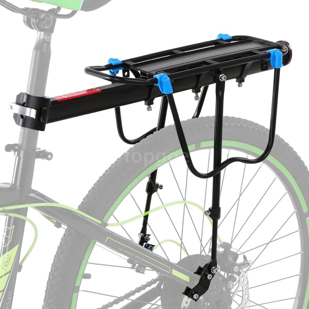 bike pannier rack and bag