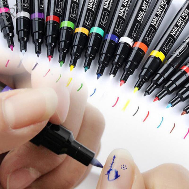 3d Nail Art Painting Pen Design Diy Decoration Health Beauty Manicure Pedicure Shopee Malaysia