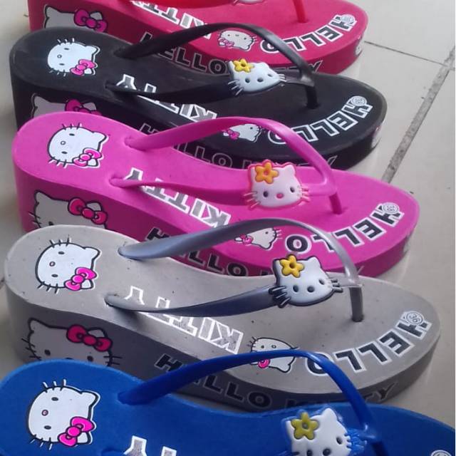 Hello kitty Full Sponge Wedges Shopee Malaysia