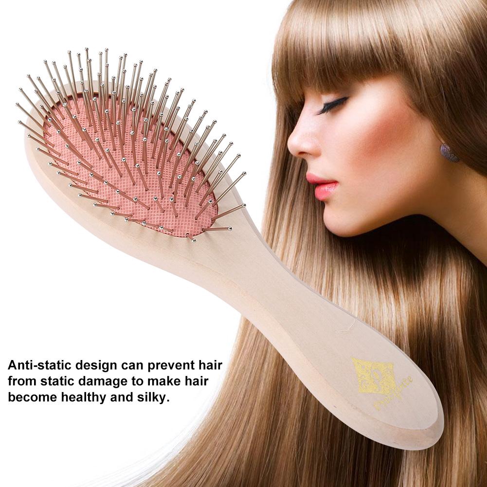 Lady Oval Hair Comb Brush Paddle Detangling Hair Comb Brush