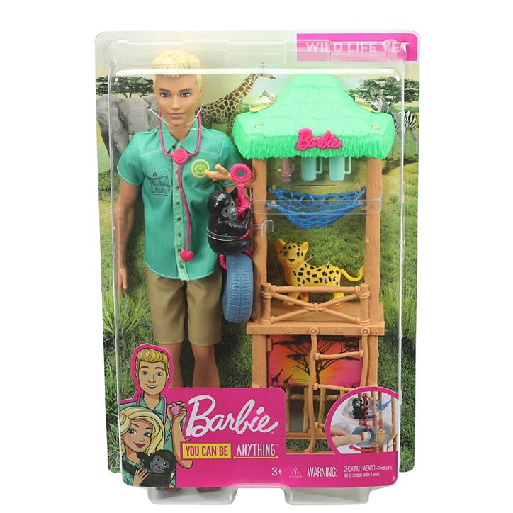 Barbie Ken™ Wildlife Vet Playset with 