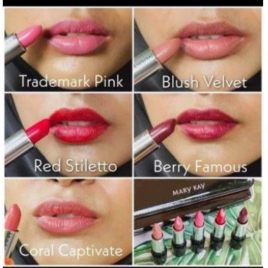 red stiletto mary kay