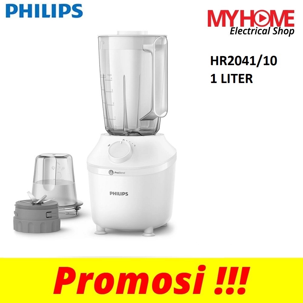 PHILIPS HR2041/10 1L 450W BLENDER PLASTIC JAR 3000 SERIES | Shopee Malaysia