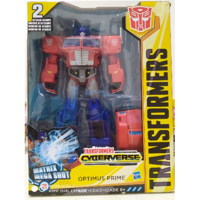 hasbro transformers cyberverse optimus prime