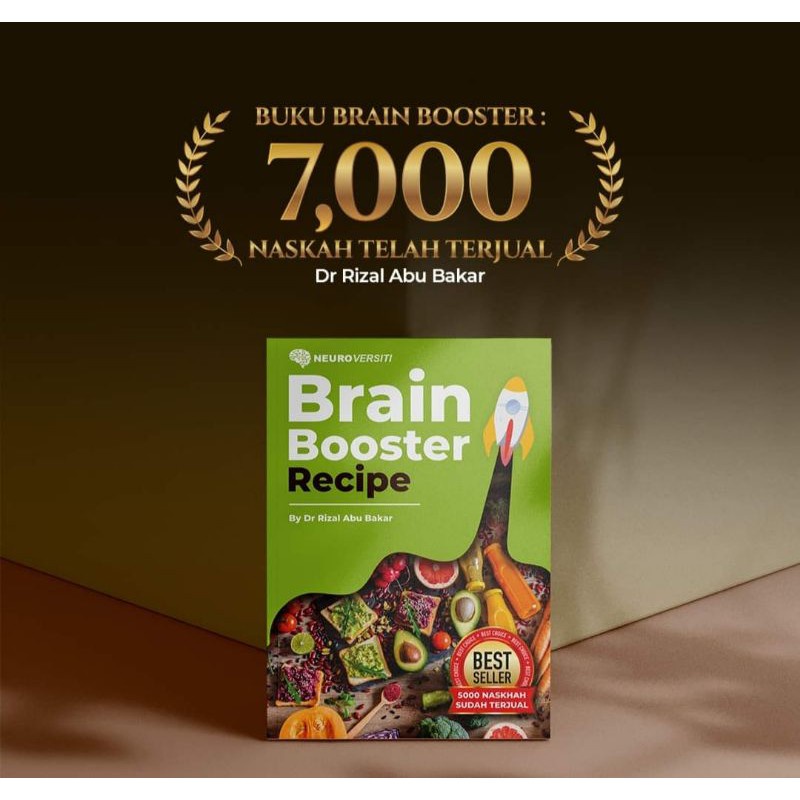 fazlina ShopBuku Brain Booster, DrRizal Abu Bakar