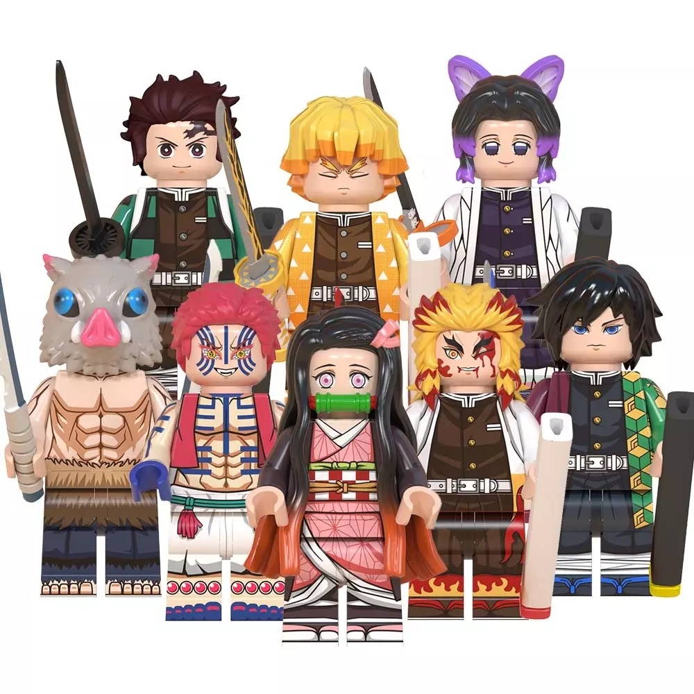 demon slayer lego minifigures