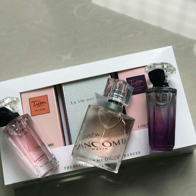 lancome 5 piece mini set