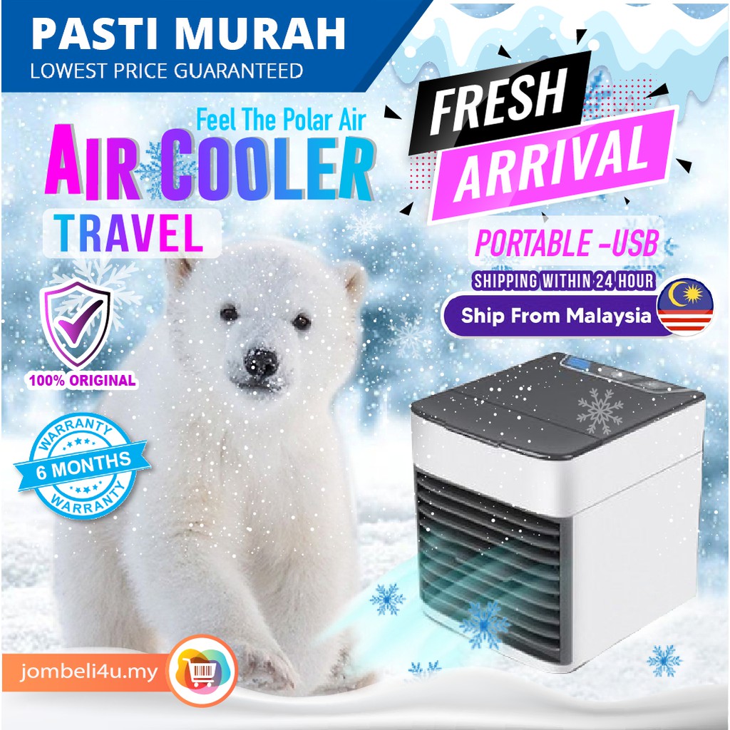 Usb Portable Air Conditioner Humidifier Air Cooler Air Conditioner Aircond Mini Fan Penghawa Dingin è¿·ä½ ç©ºè°ƒ Shopee Malaysia