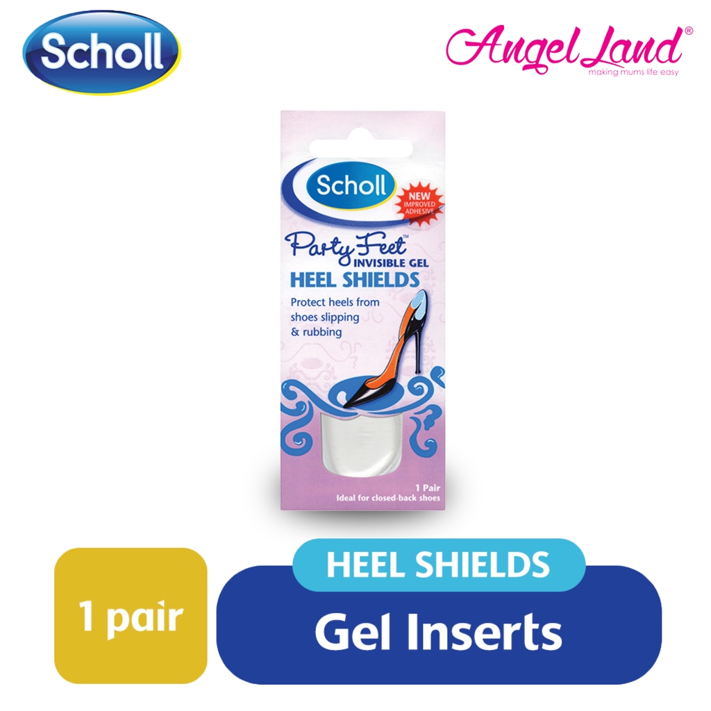 scholl heel shields