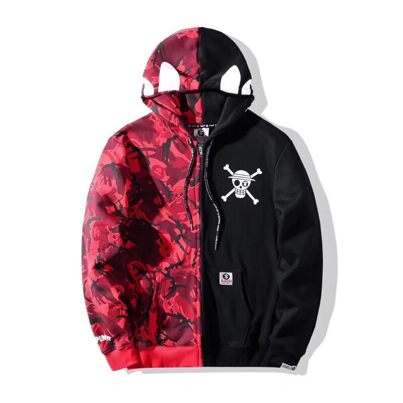 bape one piece hoodie