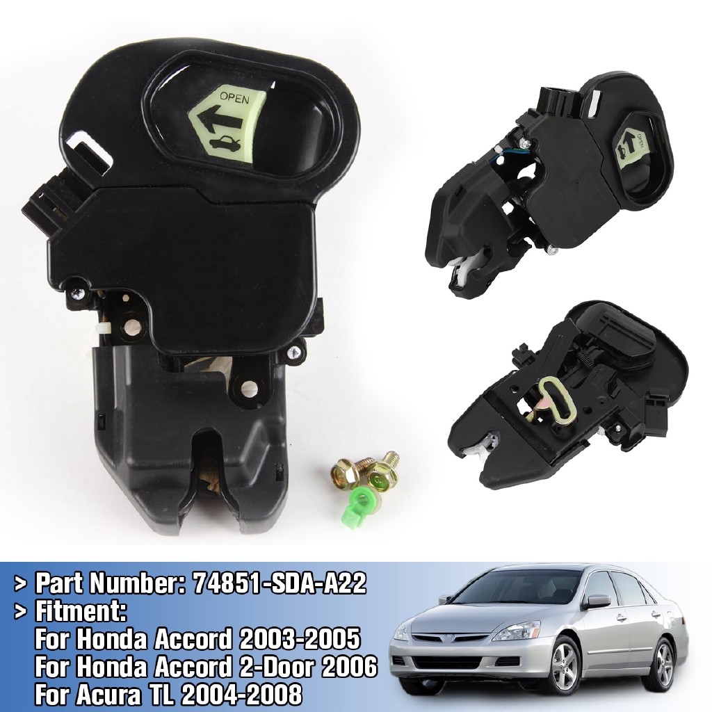 2004 honda accord trunk latch