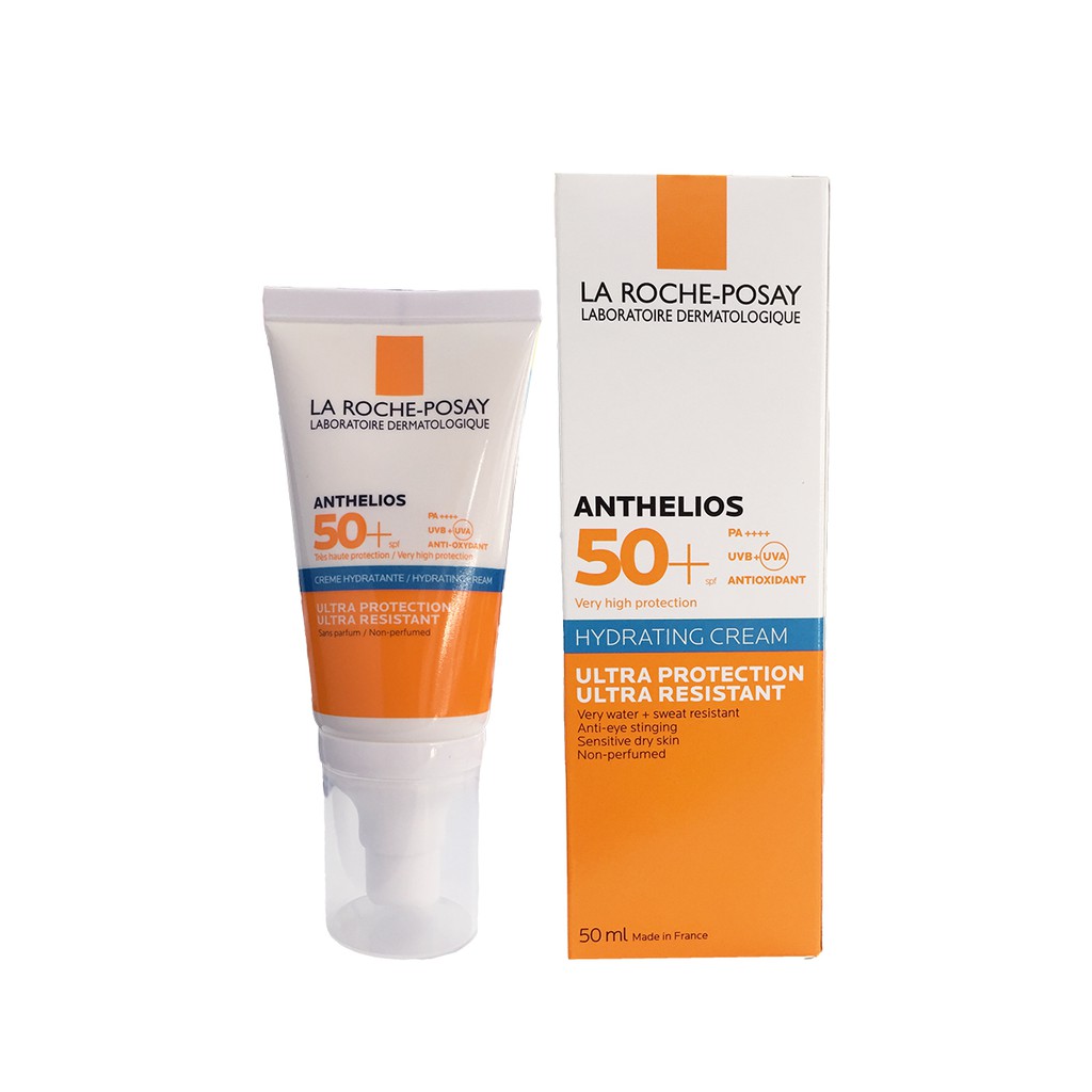anthelios hydrating cream spf 50