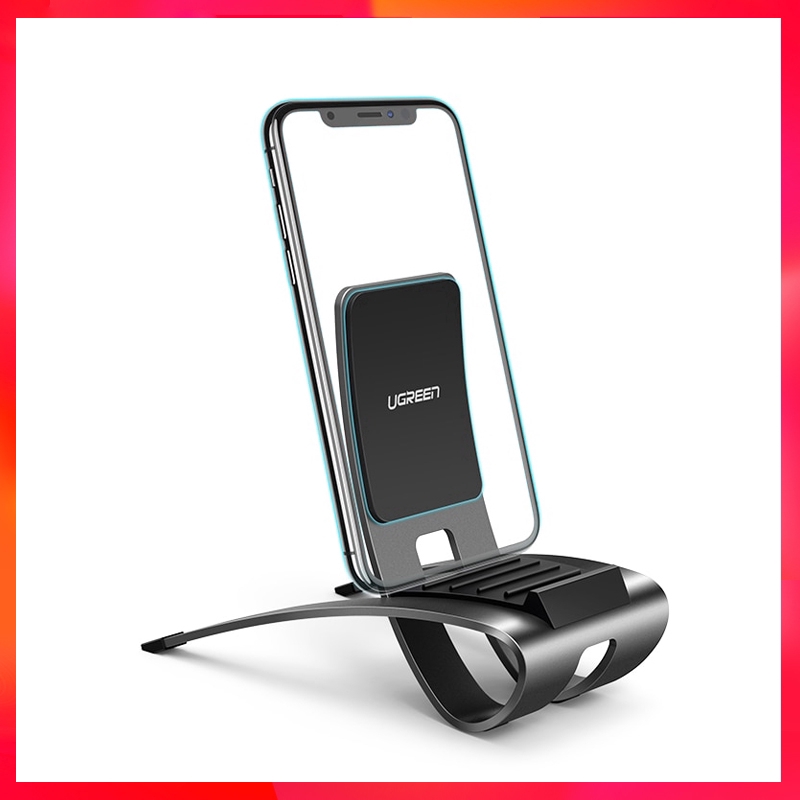 Mobile Phone Holder Stand Aluminium Metal Recliner Lazy Cell Phone